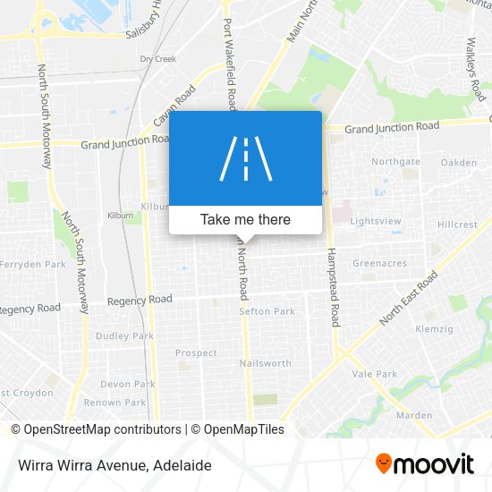 Wirra Wirra Avenue map