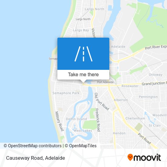 Causeway Road map
