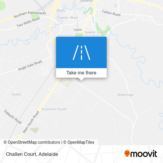 Challen Court map