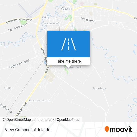 View Crescent map