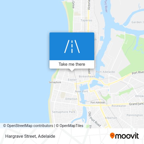 Hargrave Street map