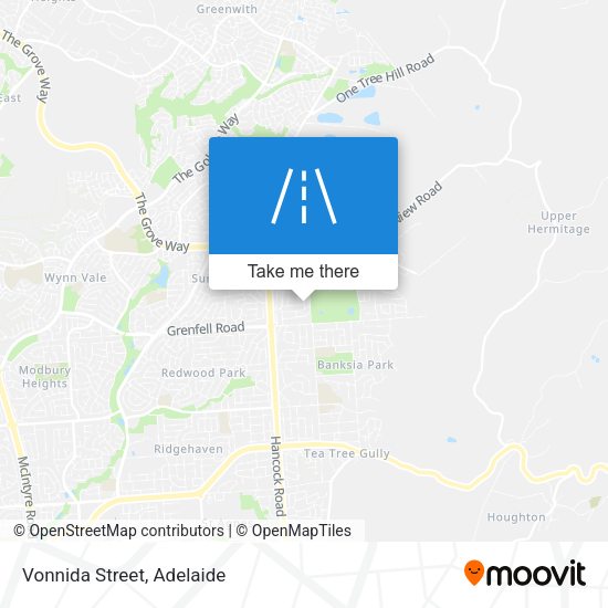 Vonnida Street map