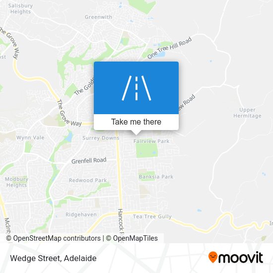 Wedge Street map