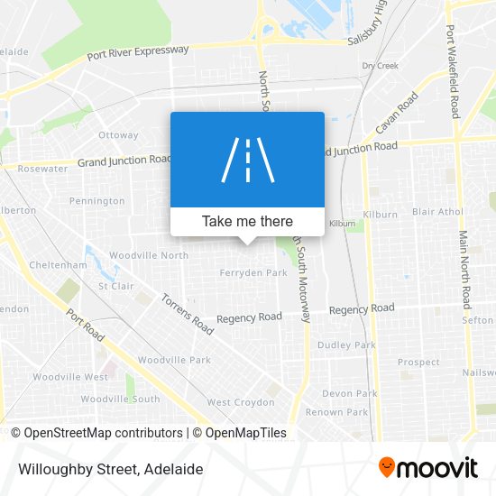 Willoughby Street map