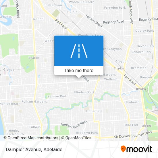 Dampier Avenue map