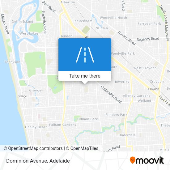 Dominion Avenue map