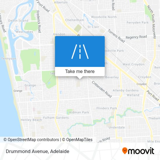 Drummond Avenue map