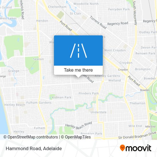 Hammond Road map