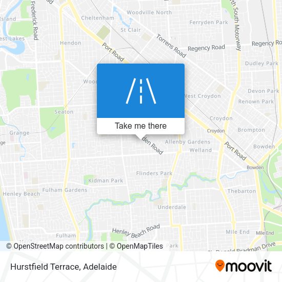 Hurstfield Terrace map