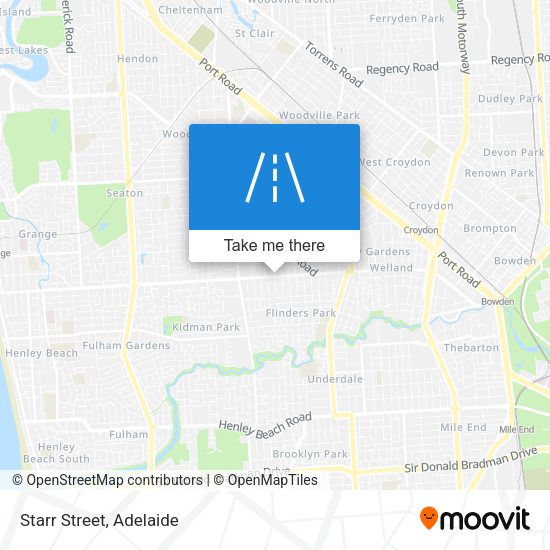 Starr Street map