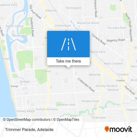 Trimmer Parade map