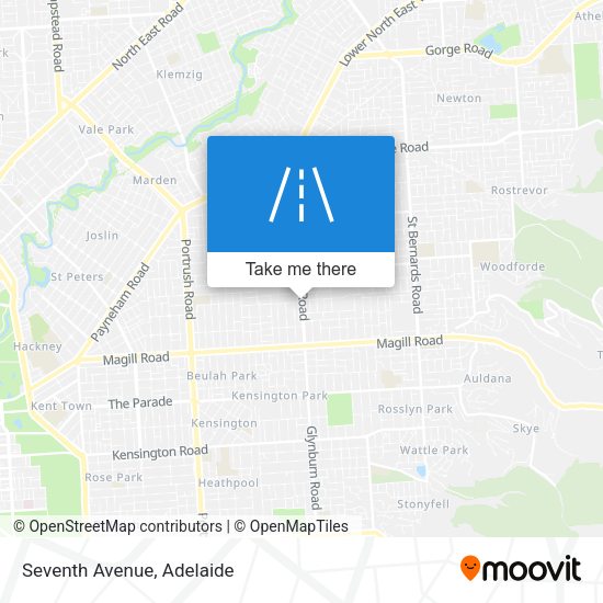 Seventh Avenue map