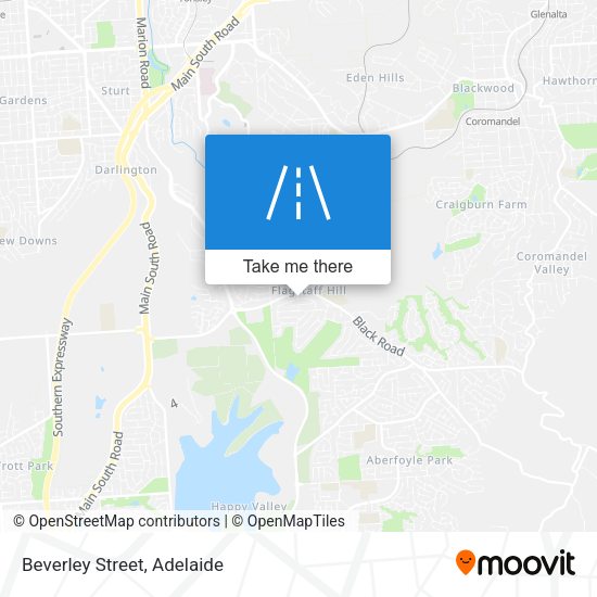 Beverley Street map