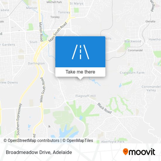 Broadmeadow Drive map