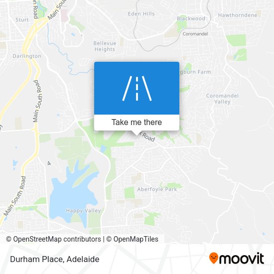 Durham Place map