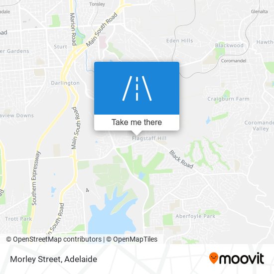 Morley Street map