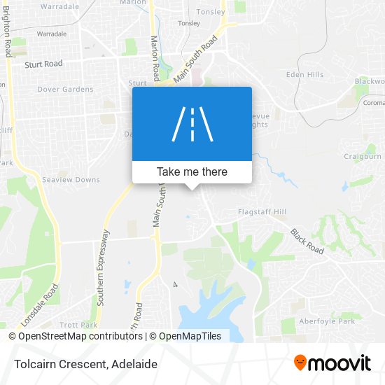 Tolcairn Crescent map