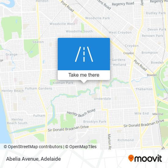 Abelia Avenue map