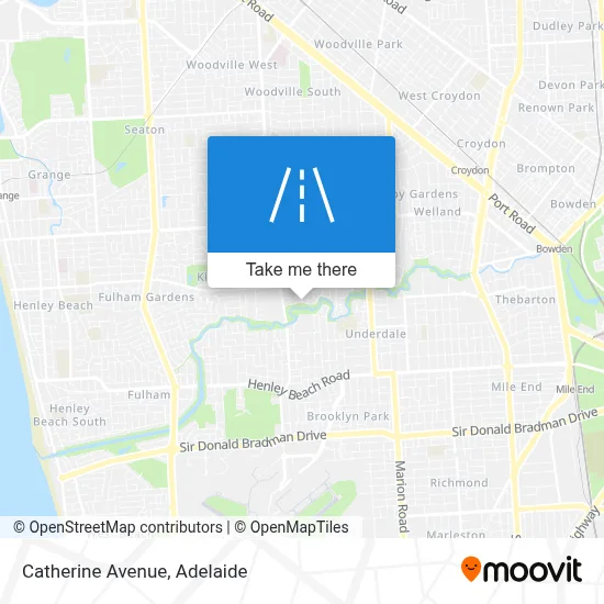 Catherine Avenue map