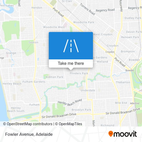 Fowler Avenue map