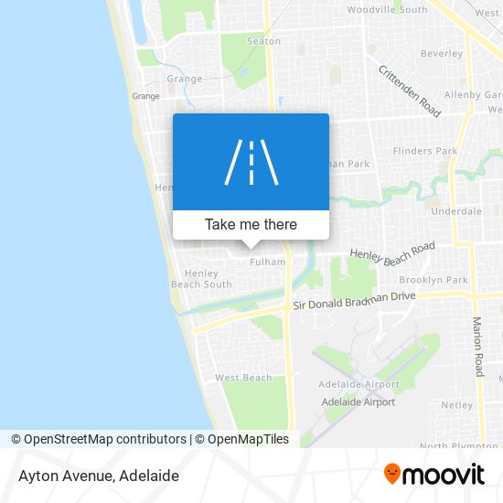 Ayton Avenue map