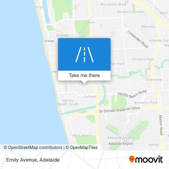 Emily Avenue map