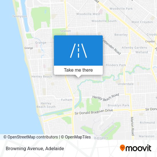 Browning Avenue map