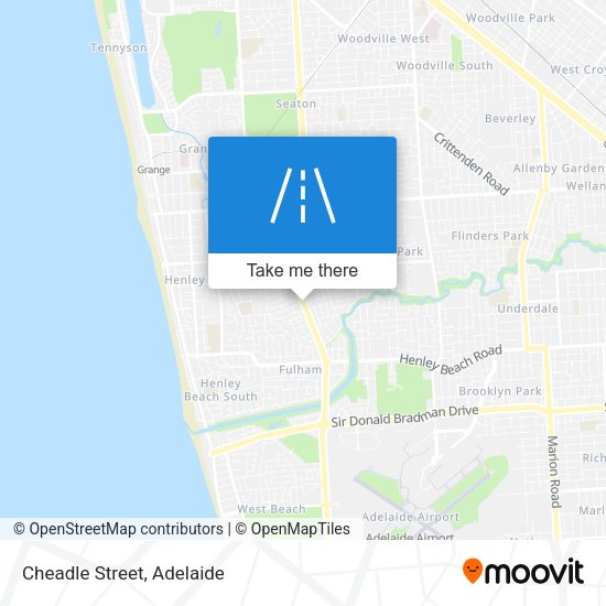 Cheadle Street map