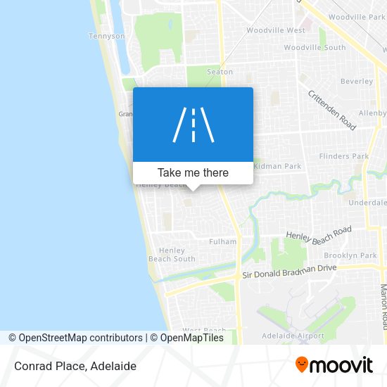 Conrad Place map