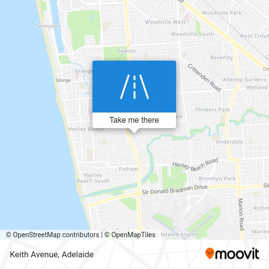 Keith Avenue map