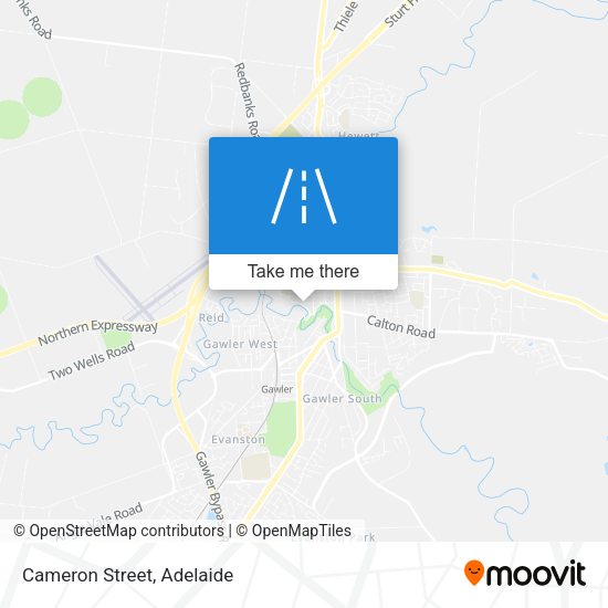 Cameron Street map