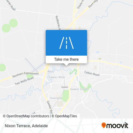 Nixon Terrace map