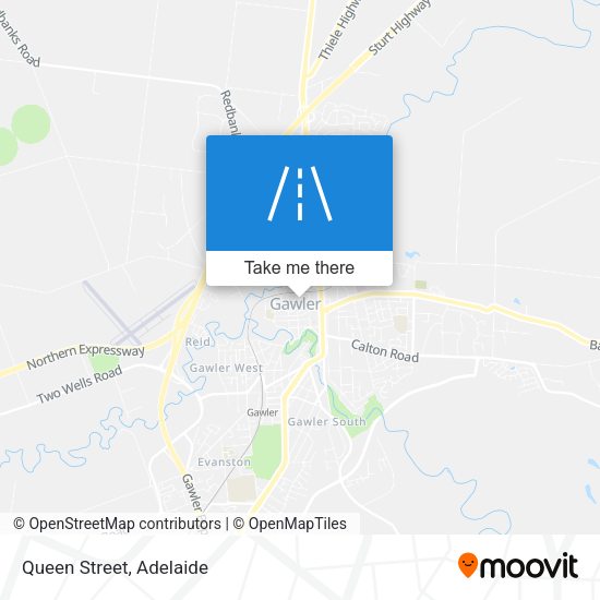 Queen Street map