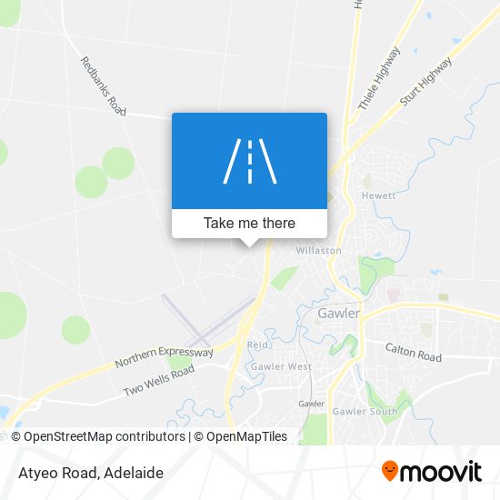 Mapa Atyeo Road