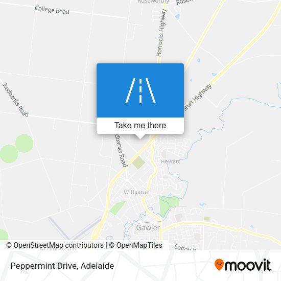Peppermint Drive map