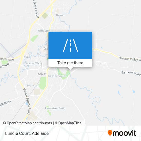 Lundie Court map