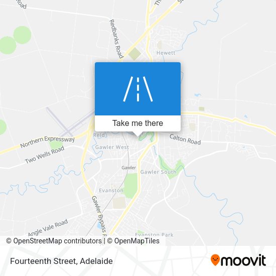 Fourteenth Street map