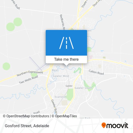 Gosford Street map