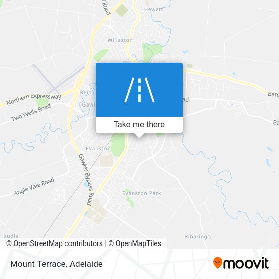 Mount Terrace map