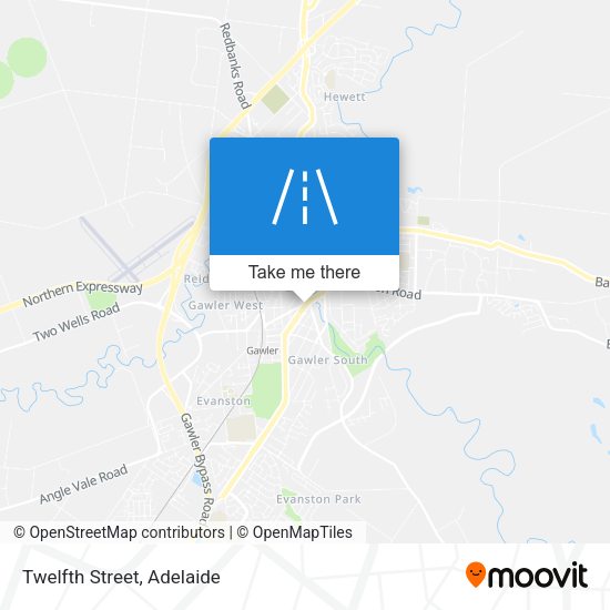 Twelfth Street map