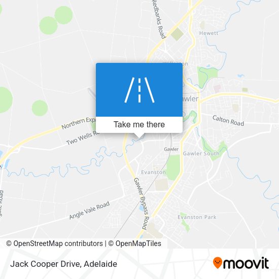 Jack Cooper Drive map