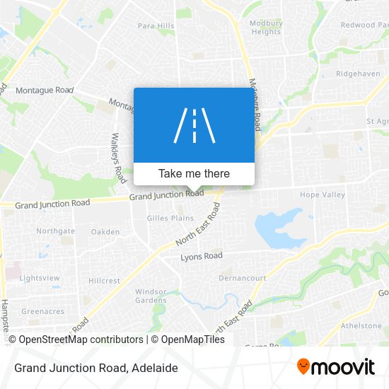 Grand Junction Road map