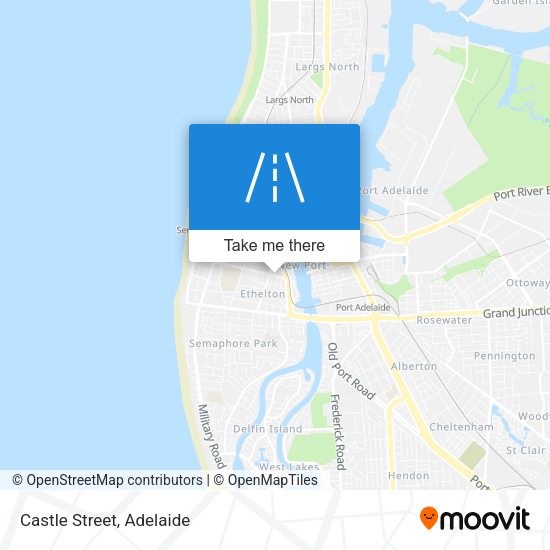 Castle Street map