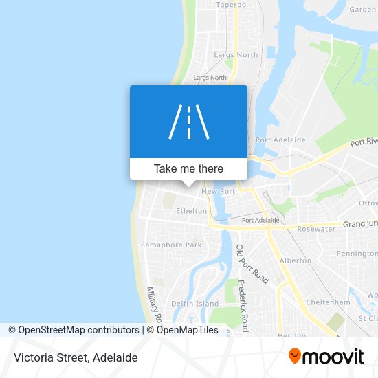 Victoria Street map