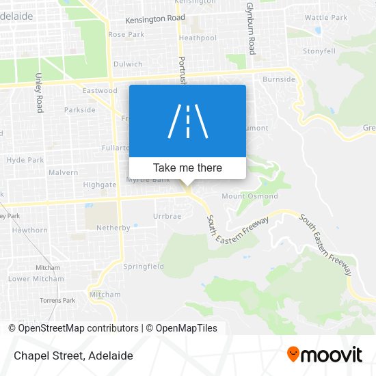 Chapel Street map