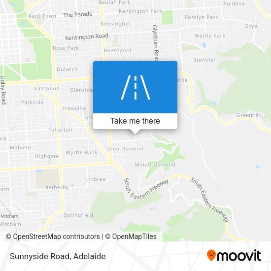 Sunnyside Road map