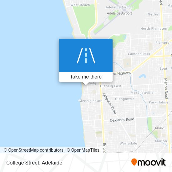 College Street map