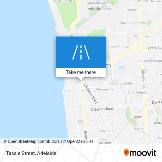 Tassie Street map