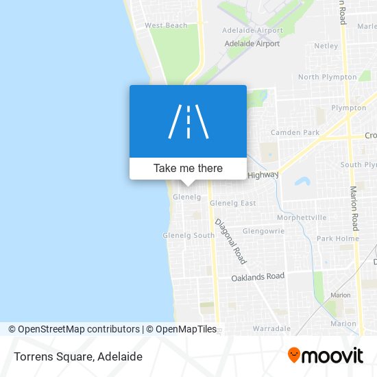 Torrens Square map