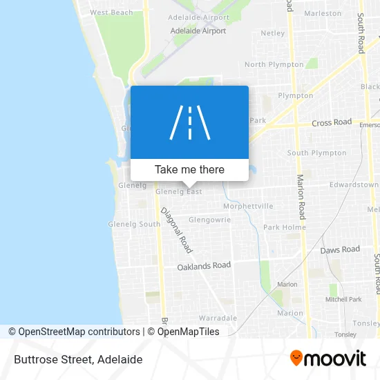 Buttrose Street map